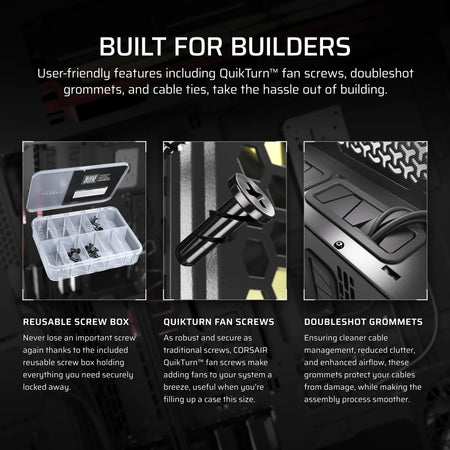 Image 11 for iCUE LINK 9000D AIRFLOW Tempered Glass Super-Tower