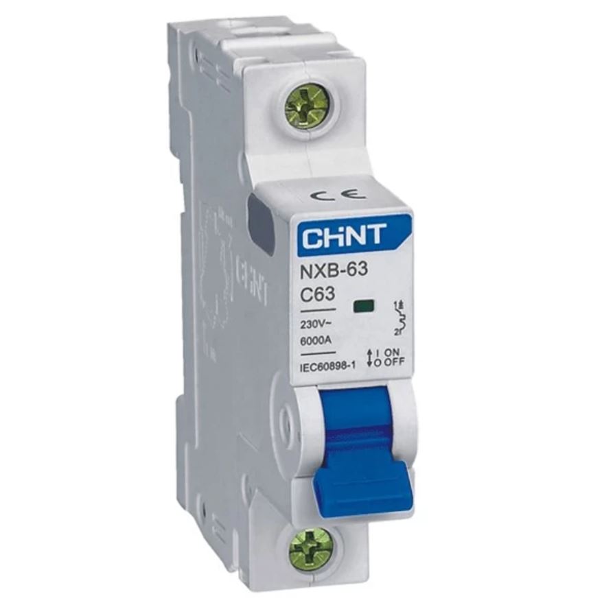 CHINT 1P 16A 3kA Miniature Circuit Breaker (MCB) - C Curve