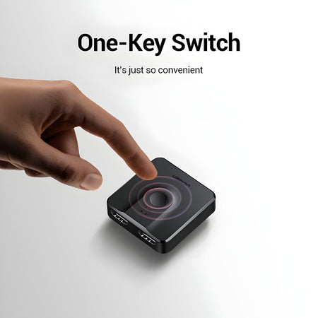 Image 6 for UGREEN CM217-50966 2-in-1 Bi-Directional 4K HDMI Switcher - Black