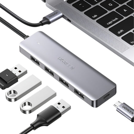 Image 2 for UGREEN 4-in-1 Type-C Hub | USB 3.0 | Type-C