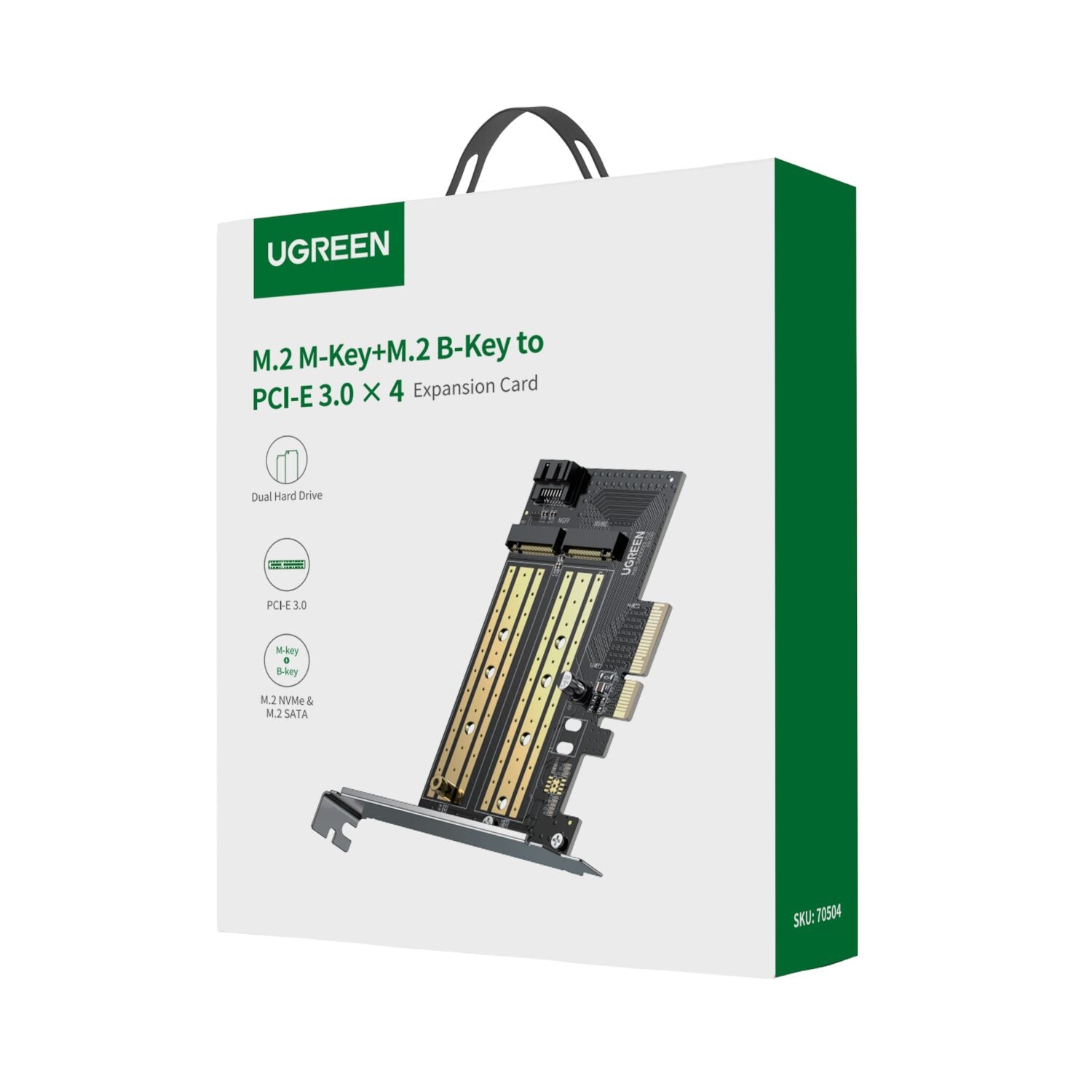 Image 4 for UGREEN CM302 M.2 M/B-Key to PCI-E 3.0 Expansion Card