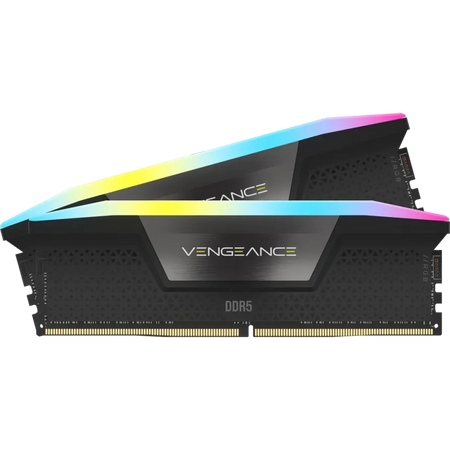 Image 1 for Corsair Vengeance RGB 64GB (2x32GB) DDR5-6000 CL38 Memory Kit - Black