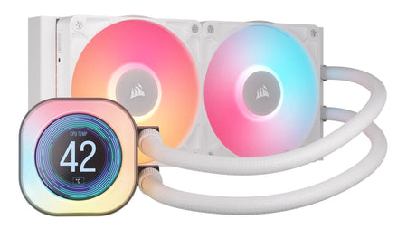 Image 4 for Corsair iCUE LINK TITAN 240 RX LCD CPU Cooler - White
