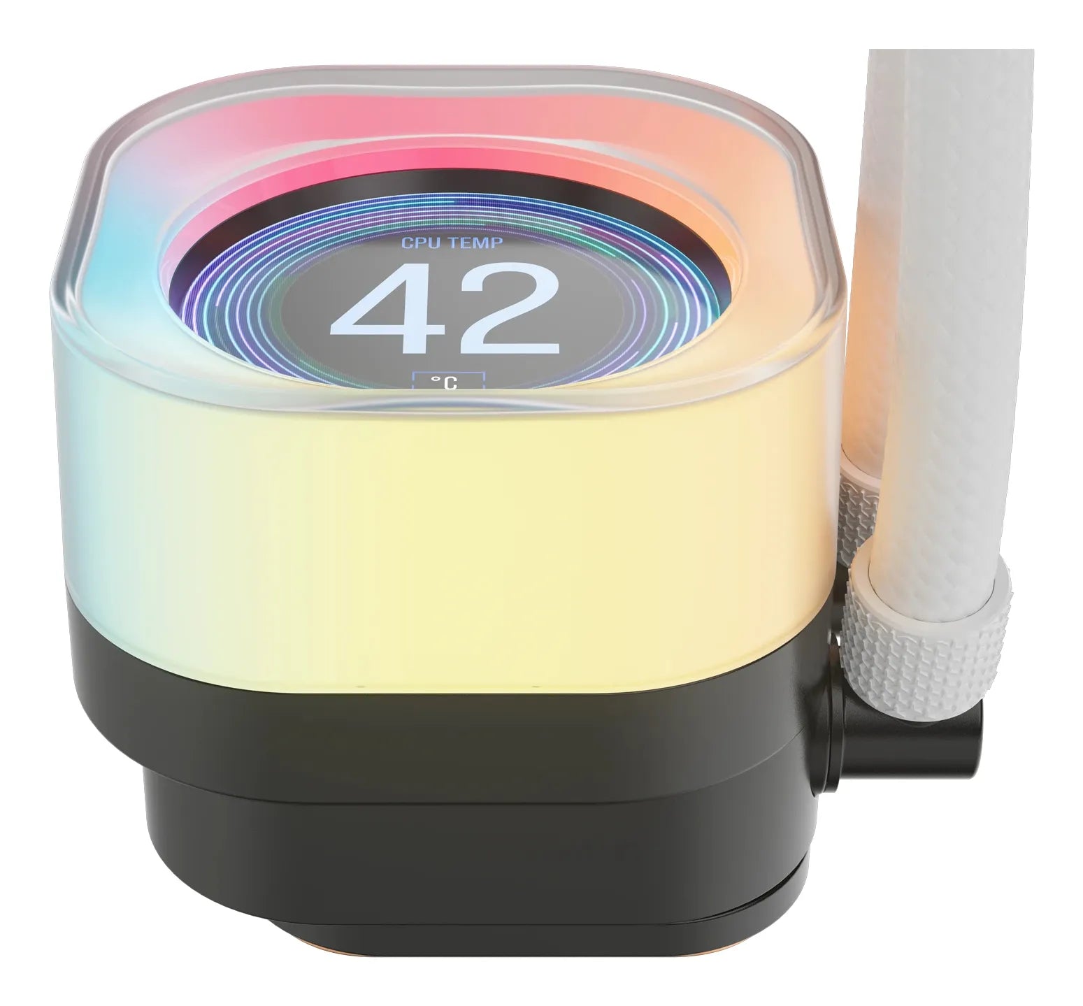 Image 5 for Corsair iCUE LINK TITAN 240 RX LCD CPU Cooler - White