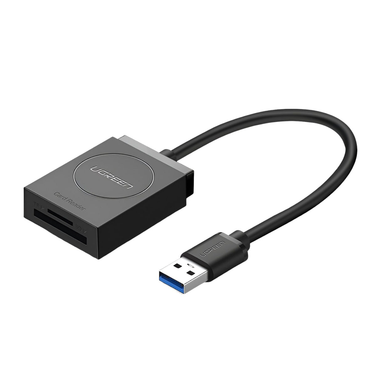 Image 1 for UGREEN USB 3.0 Dual Slot Card Reader for SD/TF Cards – 5Gbps Data Transfer