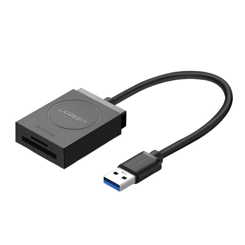 Image 1 for UGREEN USB 3.0 Dual Slot Card Reader for SD/TF Cards – 5Gbps Data Transfer