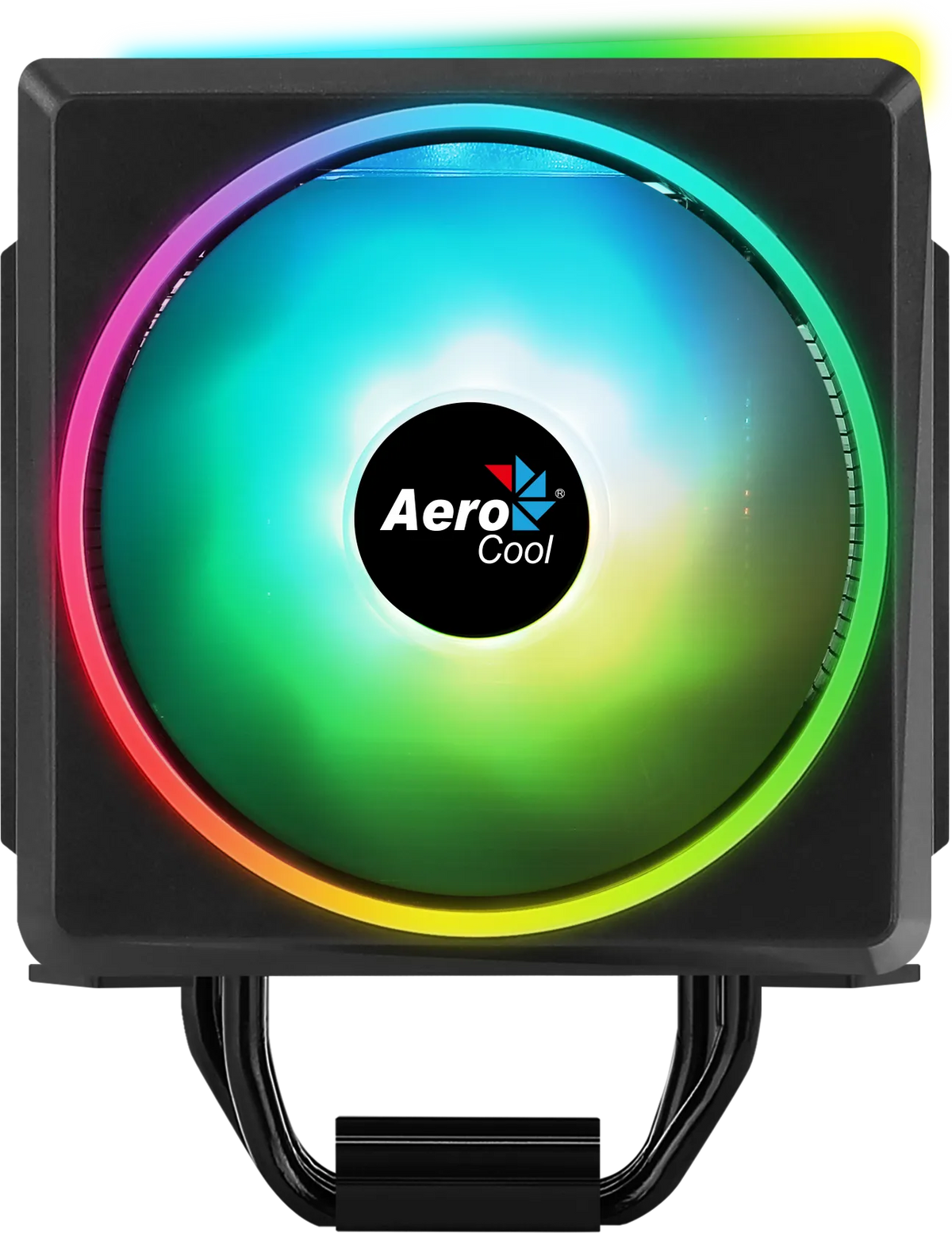 Image 2 for AeroCool Cylon 4F ARGB CPU Air Cooler - 145W TDP, 4 Heat Pipes, PWM Fan
