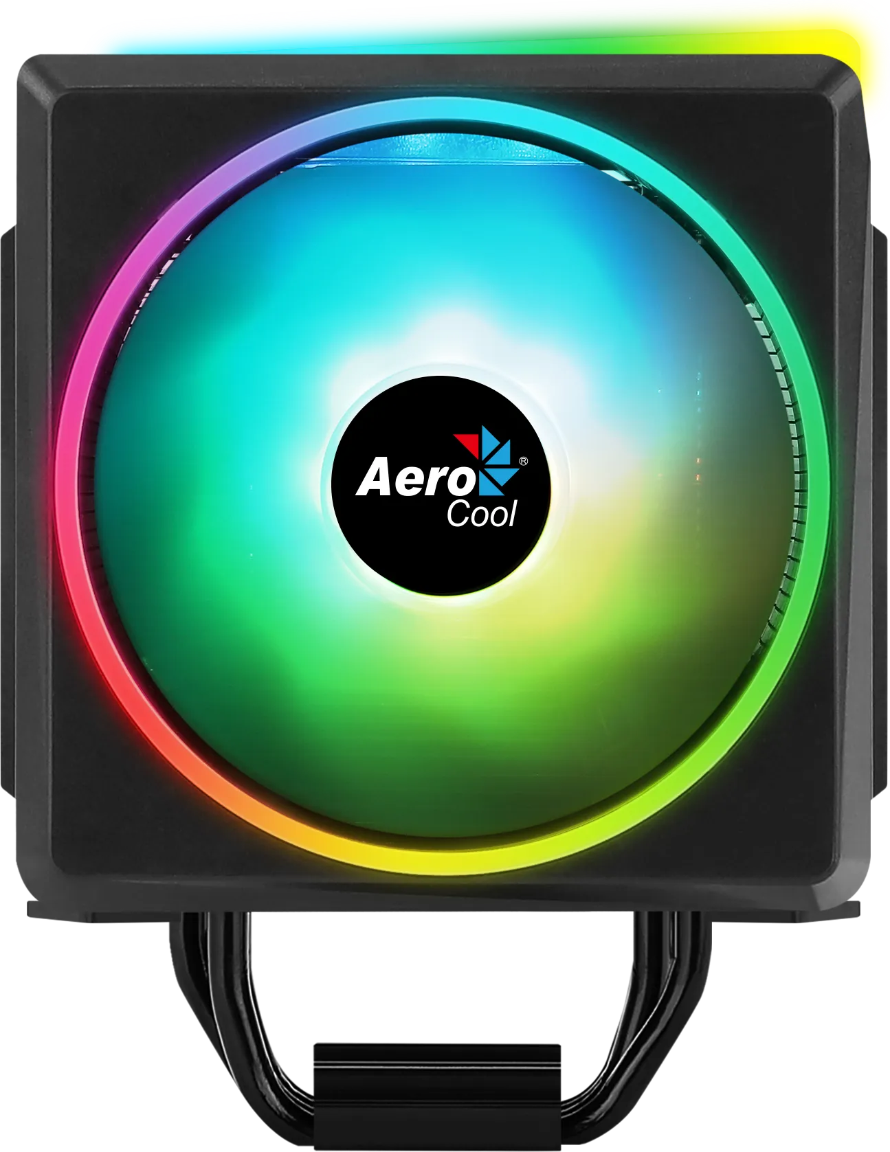 Image 2 for AeroCool Cylon 4F ARGB CPU Air Cooler - 145W TDP, 4 Heat Pipes, PWM Fan