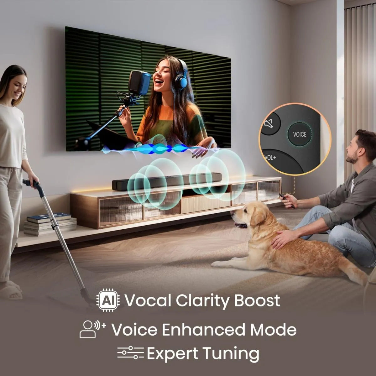 Image 9 for Hisense HS1000 2.1 Channel Soundbar 120W