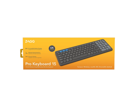 Image 3 for ZAGG Pro Keyboard Mid Size-Charcoal-UK 15