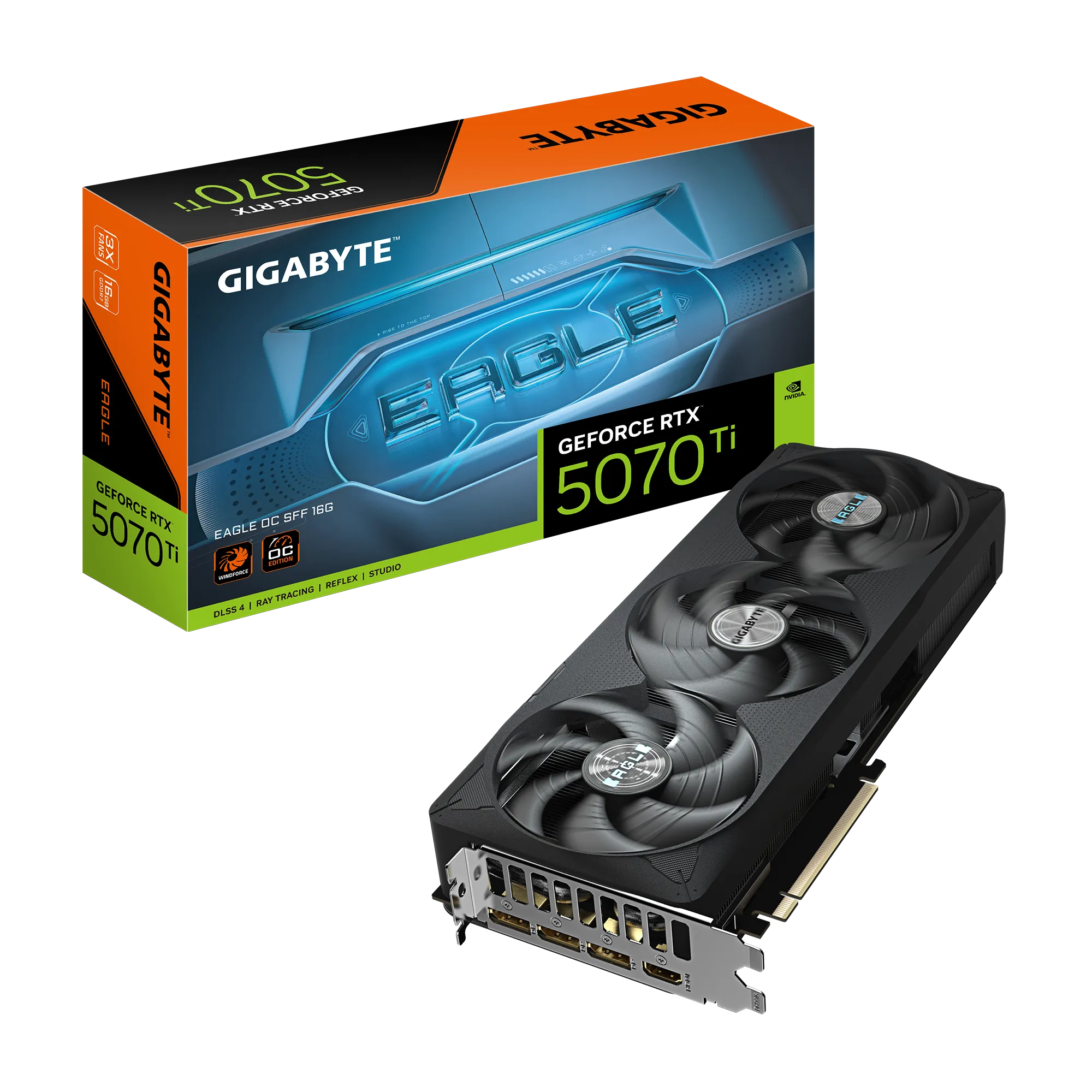 Image 7 for GIGABYTE GeForce RTX 5070 Ti EAGLE OC SFF 16GB Graphics Card