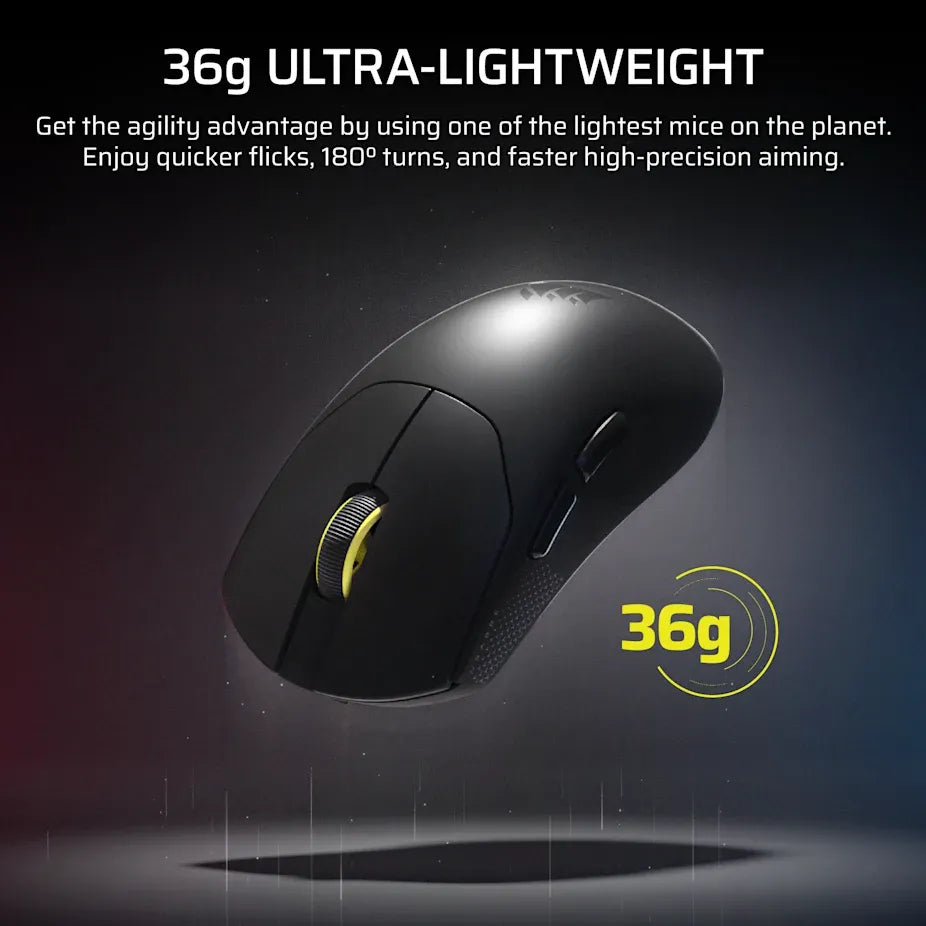 Image 8 for Corsair SABRE v2 PRO ULTRALIGHT WIRELESS Gaming Mouse - Black