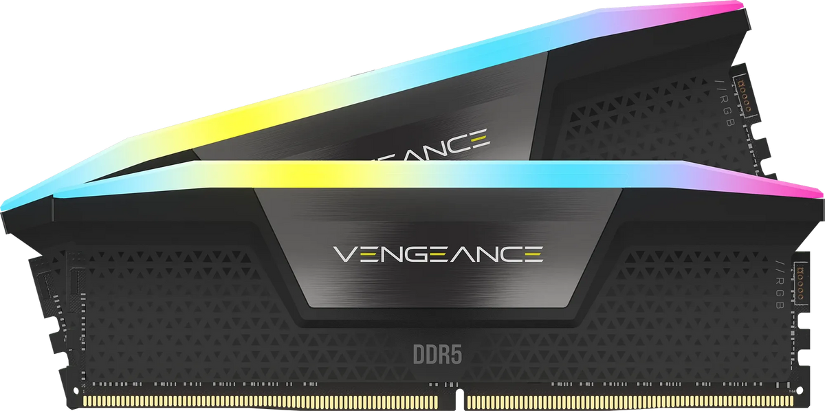 Image 9 for CORSAIR VENGEANCE RGB DDR5 16GB (2 x 8GB) DDR5 5200 CL40-40-40-77 1.25V Intel XMP - BLACK