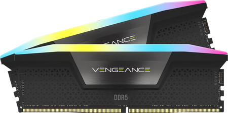 Image 9 for CORSAIR VENGEANCE RGB DDR5 16GB (2 x 8GB) DDR5 5200 CL40-40-40-77 1.25V Intel XMP - BLACK