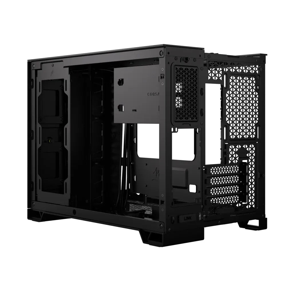 Image 12 for Corsair iCUE 2500X Micro ATX Dual Chamber PC Case - Black