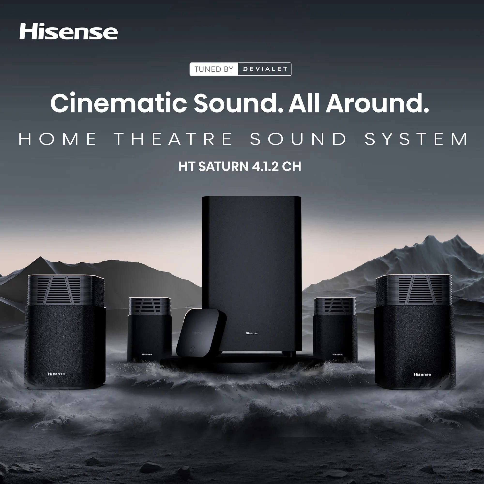 Image 18 for HISENSE HT Saturn 4.1.2 Channel Home Theatre System