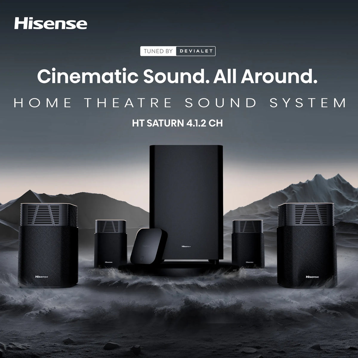 Image 18 for HISENSE HT Saturn 4.1.2 Channel Home Theatre System