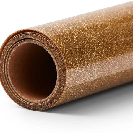 Image 9 for Cricut Glitter Iron-On Vinyl Gold