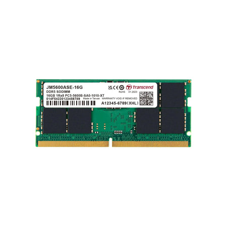 Image 1 for Transcend 16GB DDR5-5600 Notebook Memory