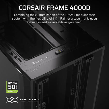 Image 8 for Corsair FRAME 4000D Black Mid-Tower PC Case