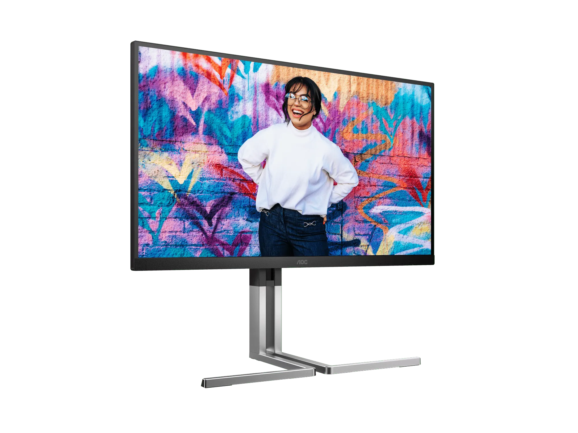 Image 11 for AOC U27U3XD 27-inch IPS Dual-Mode Monitor - UHD 4K 144Hz / FHD 288Hz, USB-C 90W PD, HDMI, DisplayPort, HDR400, Adaptive Sync, 3-Year Warranty