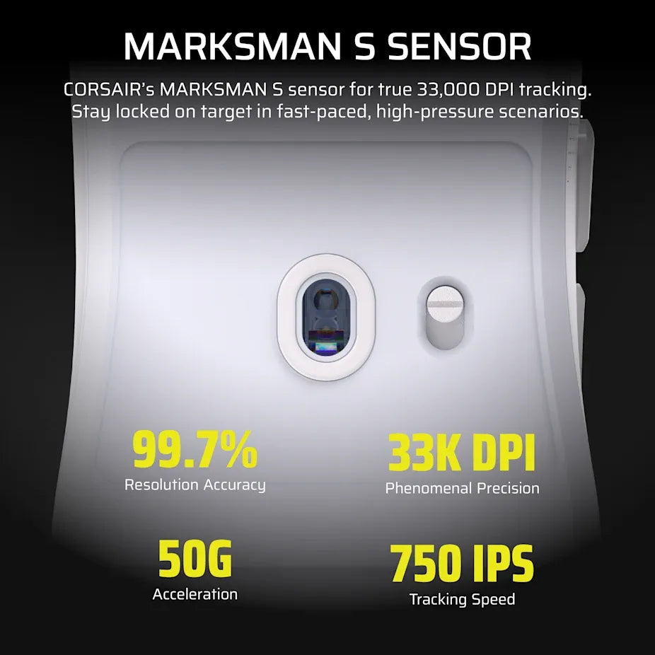 Image 9 for Corsair SABRE v2 PRO ULTRALIGHT WIRELESS Gaming Mouse - Black