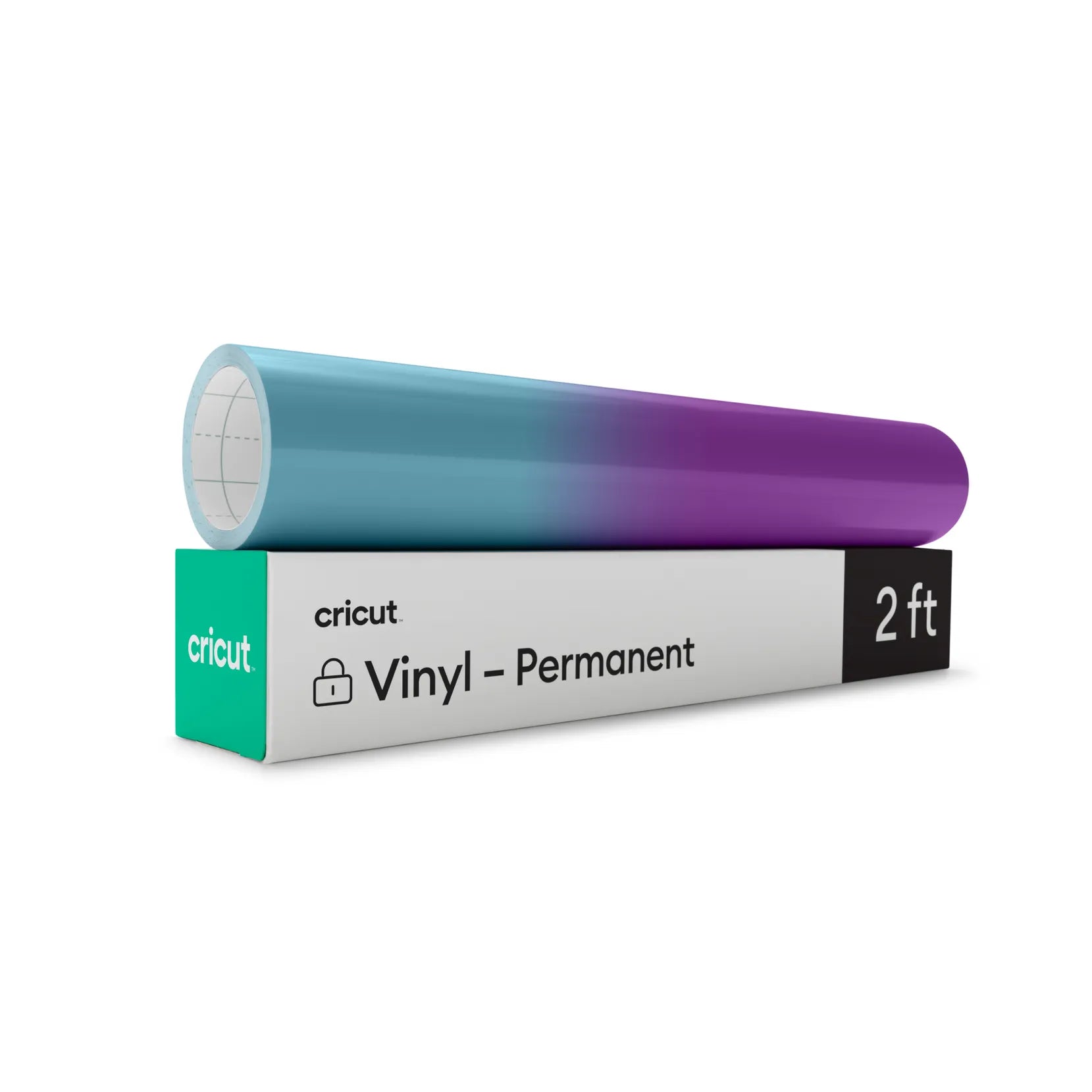 Image 1 for Cricut Premium Permanent Vinyl - Cold Turquoise