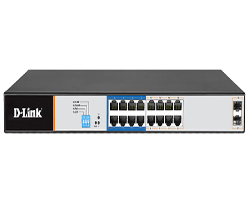 Image 2 for D-Link 18-Port PoE Smart Switch