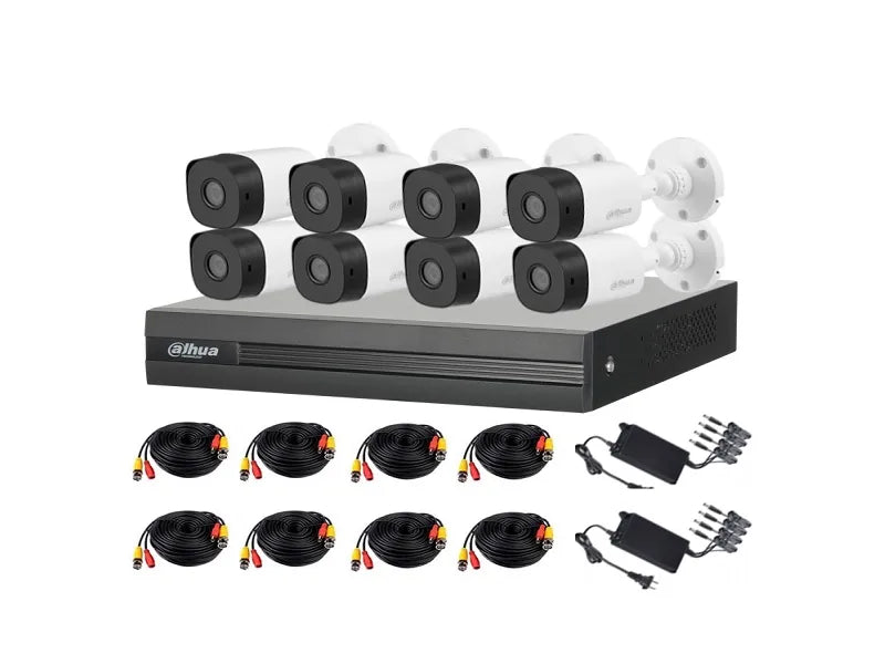 Image 1 for Dahua 8-Channel Bullet Camera Security Kit
