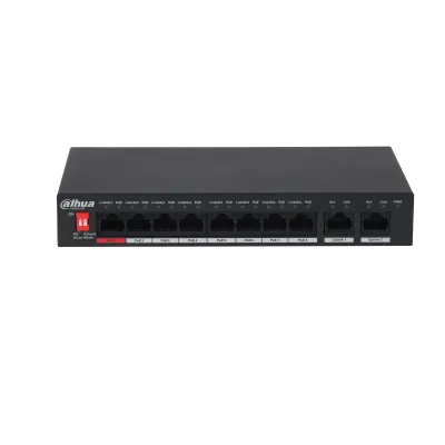 Image 2 for Dahua 10-Port PoE Desktop Switch