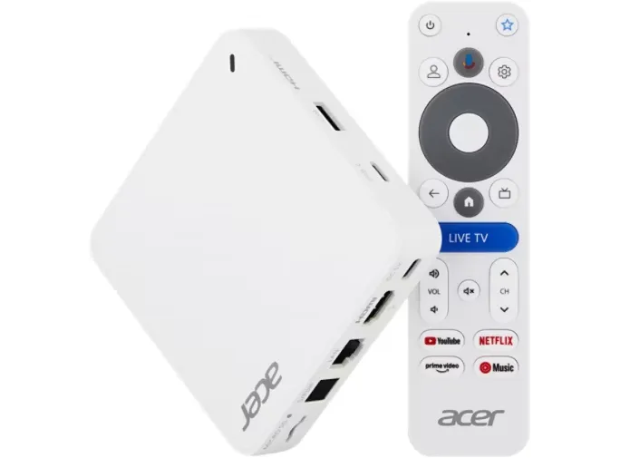 Image 3 for Acer AiTV 4K UHD Google TV Streaming Box - 2GB DDR4 RAM, 32GB Storage
