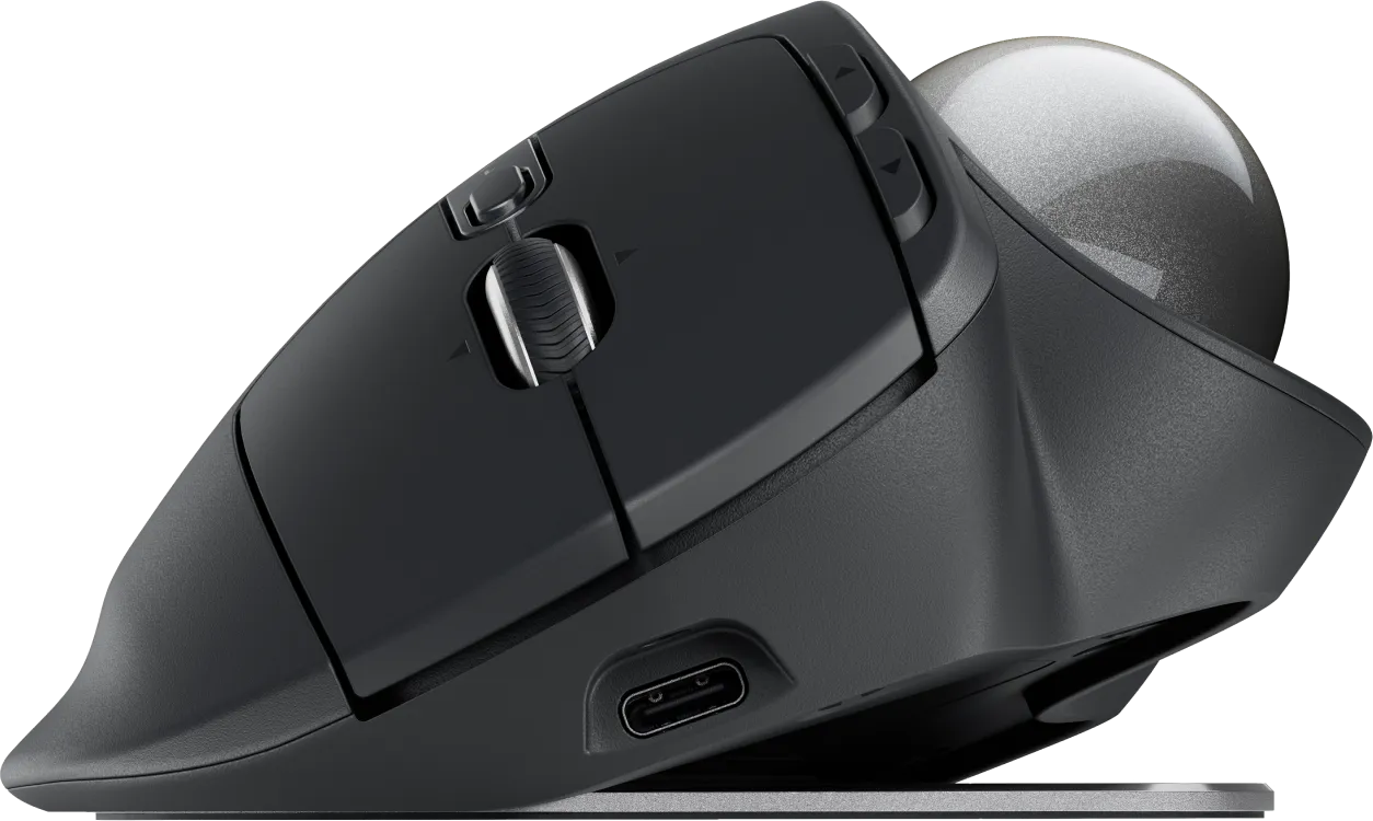 Image 4 for Logitech MX Ergo S Advanced Wireless Trackball - Graphite