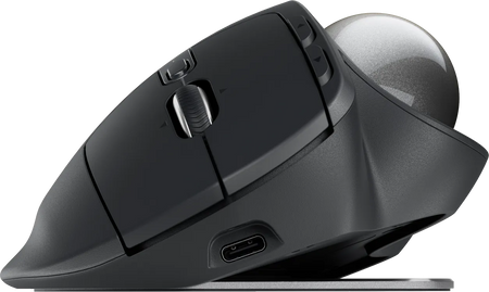 Image 4 for Logitech MX Ergo S Advanced Wireless Trackball - Graphite