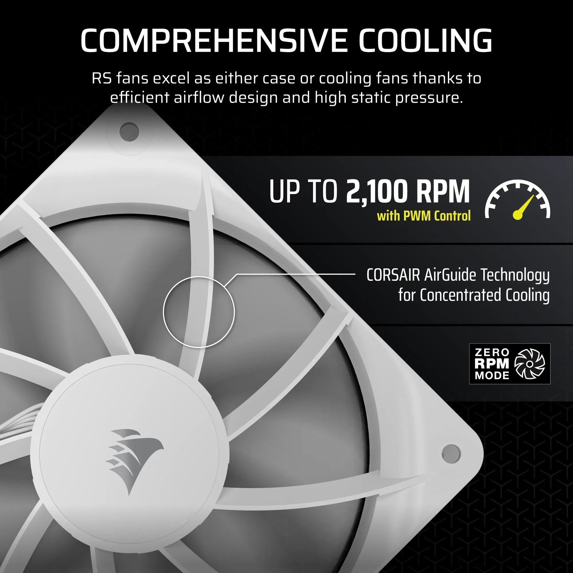 Image 9 for Corsair RS120 120mm PWM Case Fan
