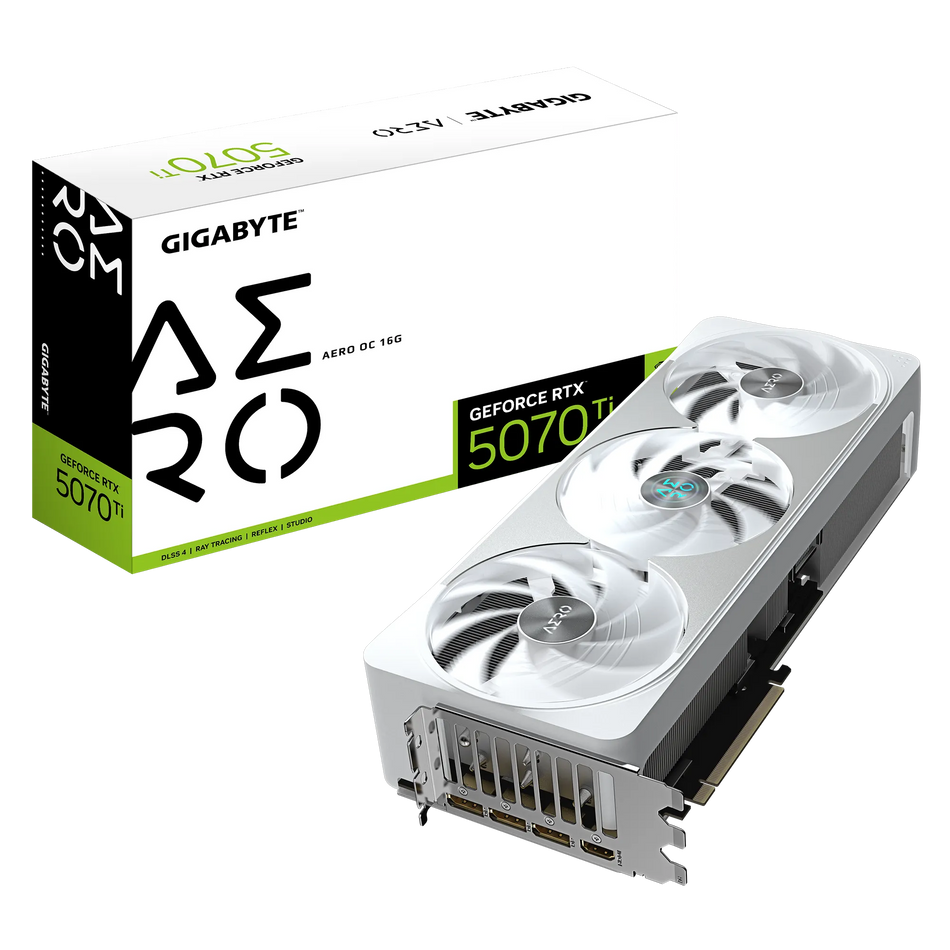 Image 4 for GIGABYTE GeForce RTX 5070 Ti AERO OC 16GB