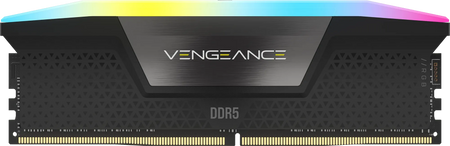 Image 10 for CORSAIR VENGEANCE RGB DDR5 16GB (2 x 8GB) DDR5 5200 CL40-40-40-77 1.25V Intel XMP - BLACK