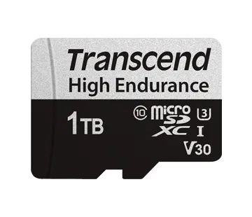 Image 1 for Transcend 1TB High Endurance MicroSD Card UHS-I