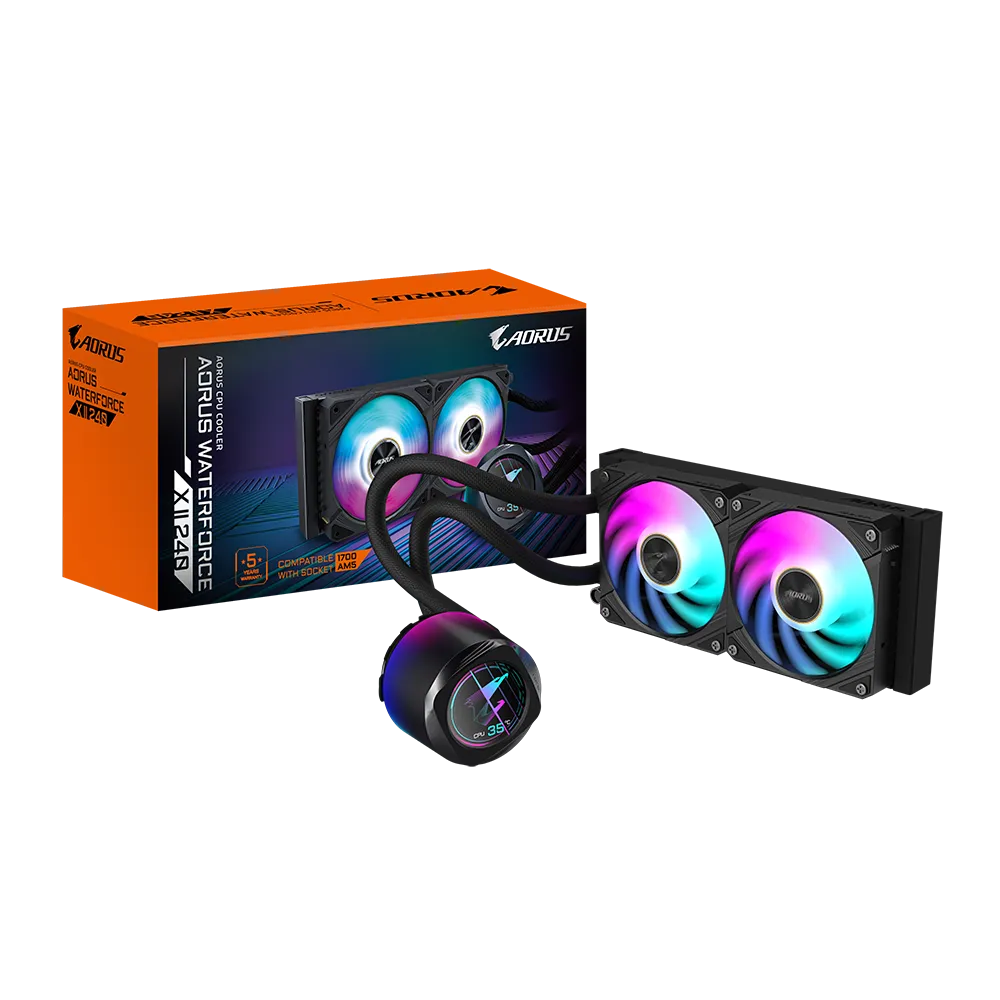 Image 5 for GIGABYTE AORUS WATERFORCE X II 240 240mm cooler