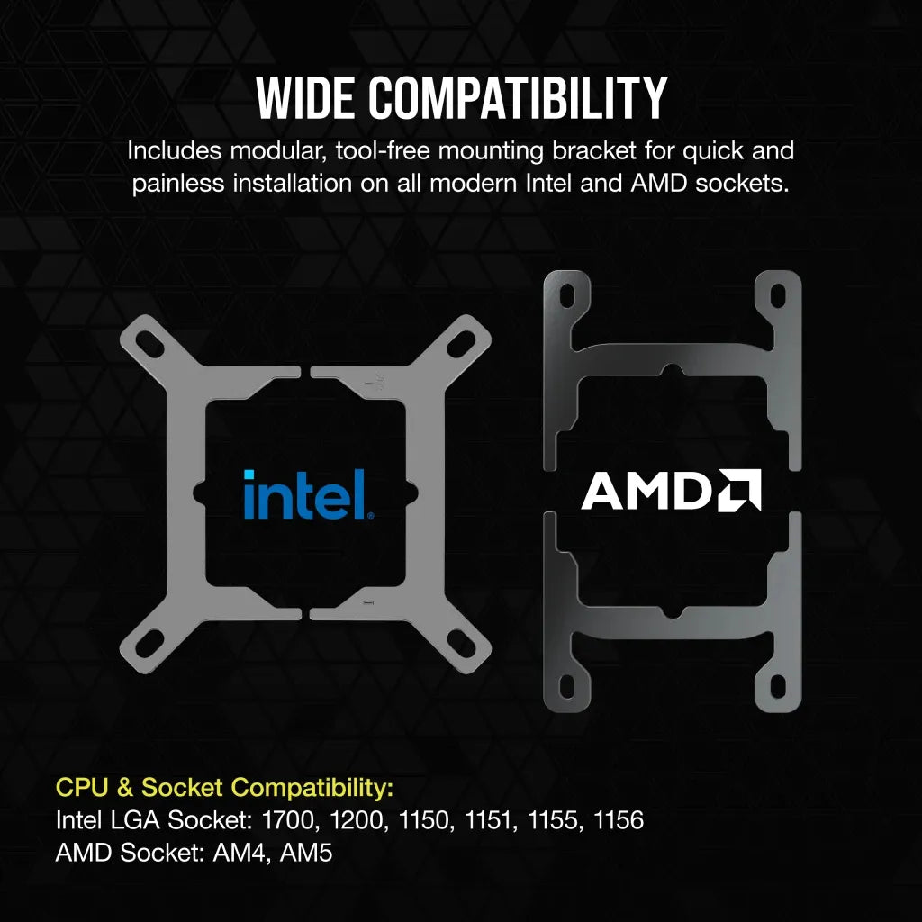 Image 17 for Corsair iCUE LINK H150i RGB Liquid CPU Cooler