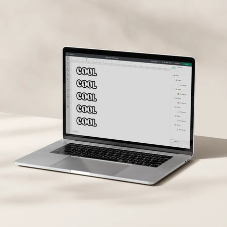 Image 6 for Cricut Printable Vinyl Silver Sheets