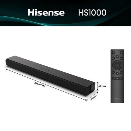 Image 11 for Hisense HS1000 2.1 Channel Soundbar 120W