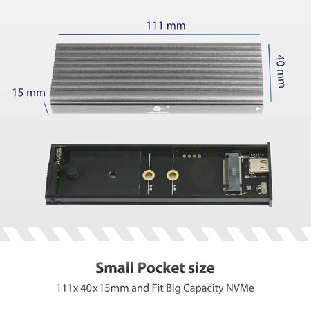Image 5 for Vantec NST-205C3-SG Enclosure Adapter