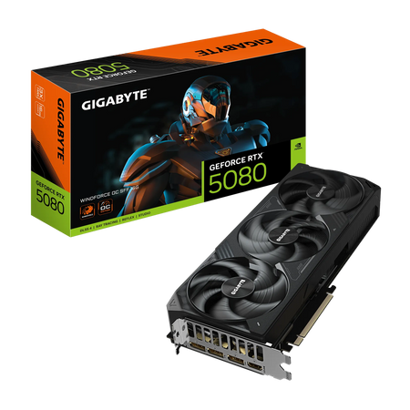 Image 8 for GIGABYTE GeForce RTX 5080 WINDFORCE OC 16GB