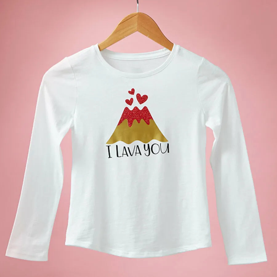 Image 9 for Cricut Glitter Iron On Red 30.5x152cm