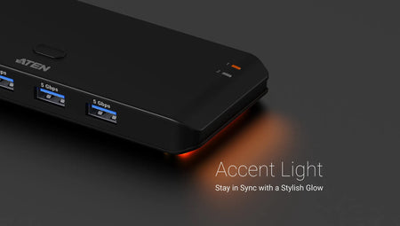 Image 3 for 2 x 4 USB 3.2 Gen 1 Sharing Switch