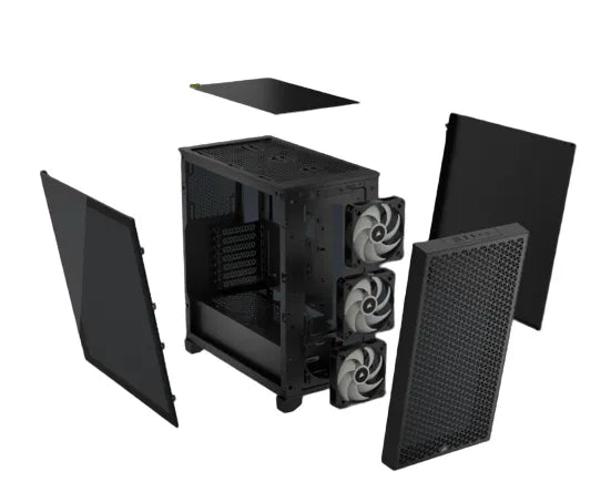 Image 18 for Corsair 3000D RGB Airflow Black Mid-Tower PC Case