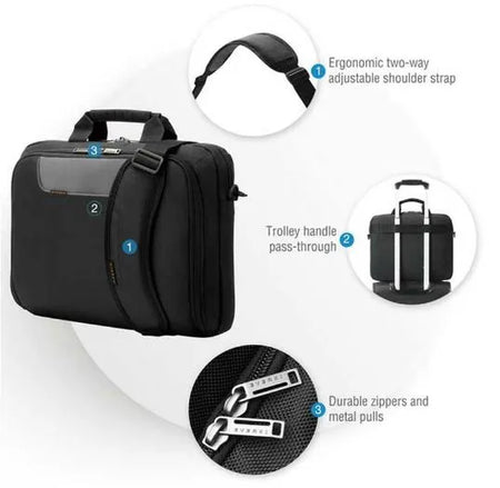 Image 12 for Everki Advance 16" Eco-Friendly Notebook Briefcase Bag