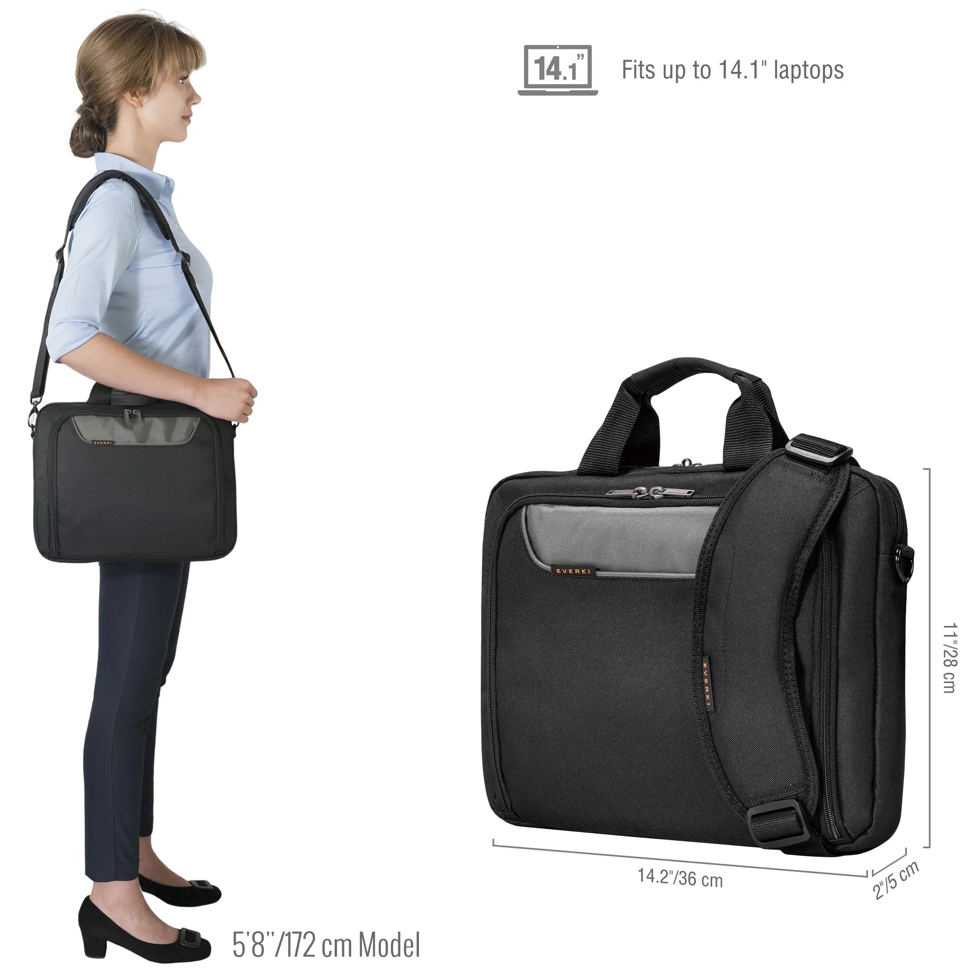 Image 8 for Everki Advance 14-inch Laptop Briefcase