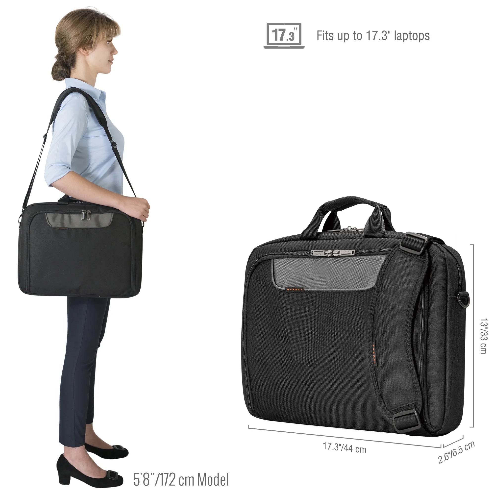 Image 8 for Everki Advance 17.3-inch Notebook Briefcase