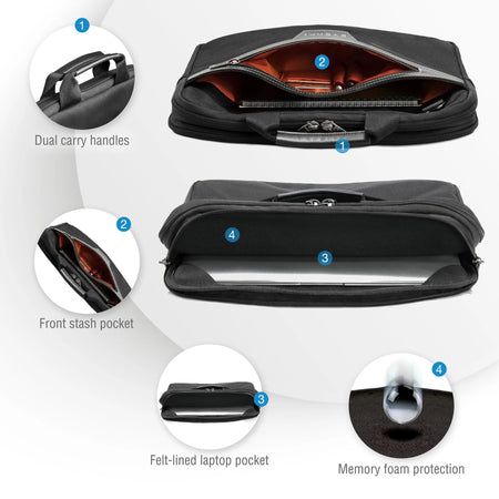 Image 16 for Everki Business 414 14.1-inch Laptop Briefcase